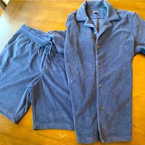 Men’s Express Casual Shirt/Shorts Set